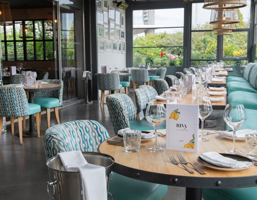 Private dining at Riva Blu Hull