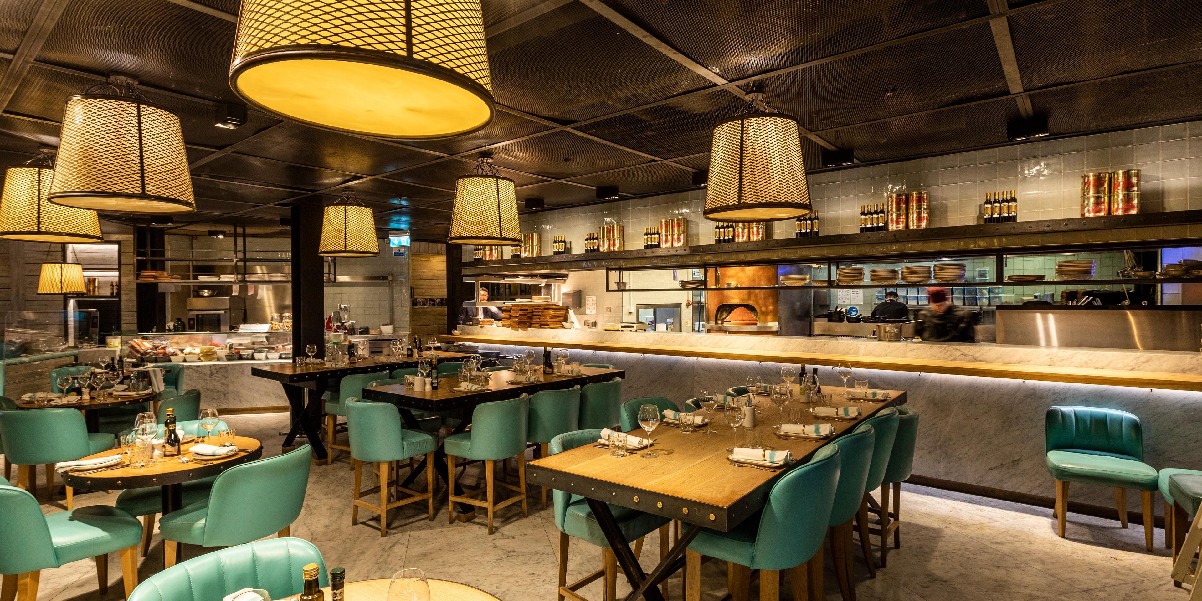 Inside Riva Blu Manchester