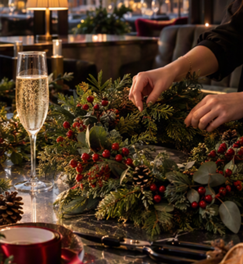 Christmas Wreath Making Workshop at