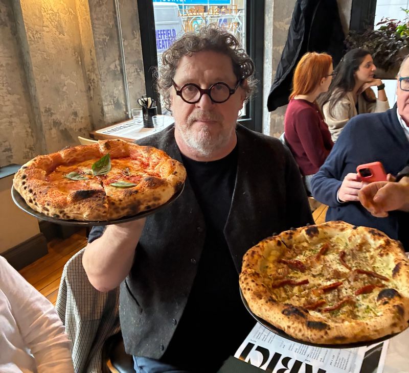 Marco Pierre White called it the best pizza he has ever had in his life.