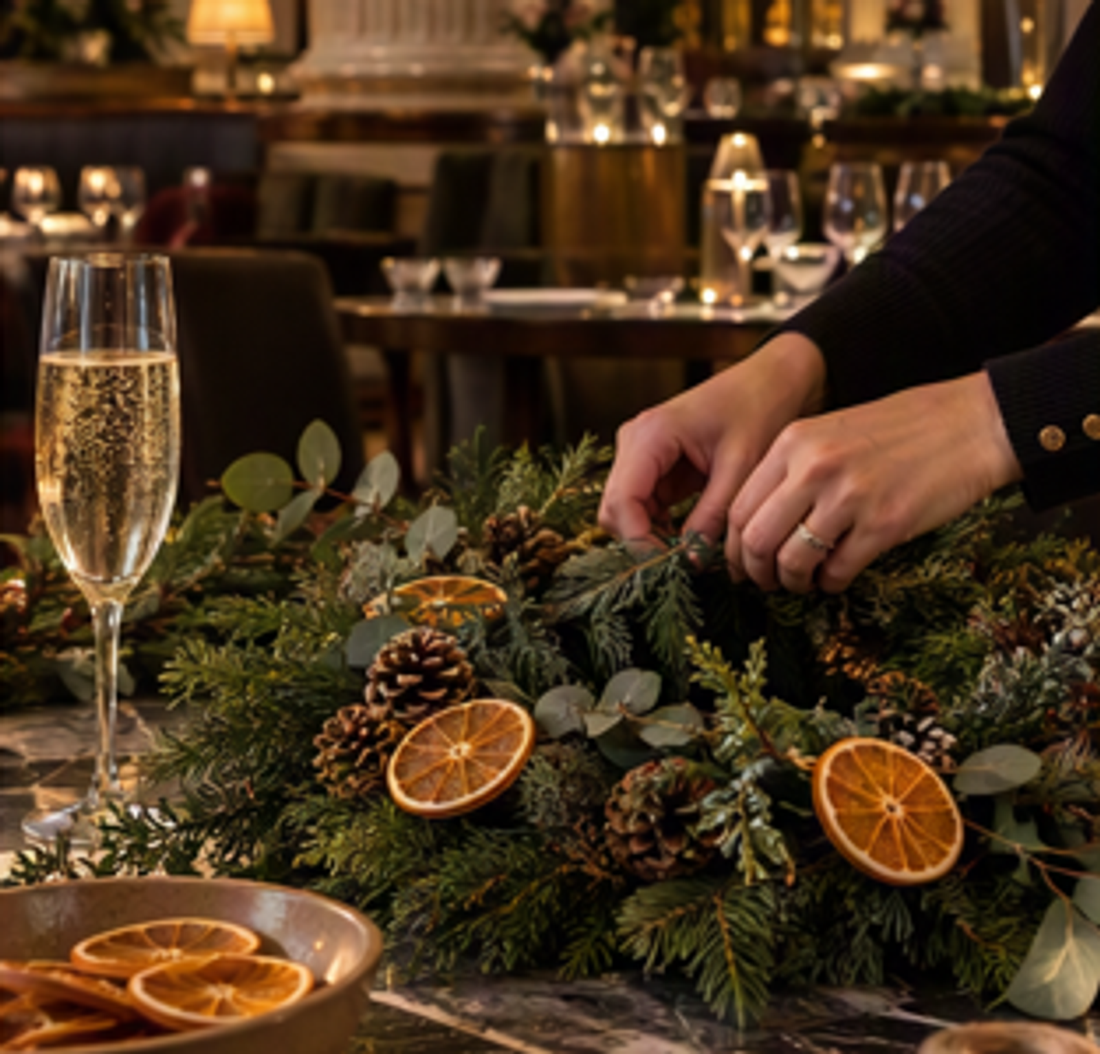 Christmas Wreath Making Workshop at RBG Liverpool