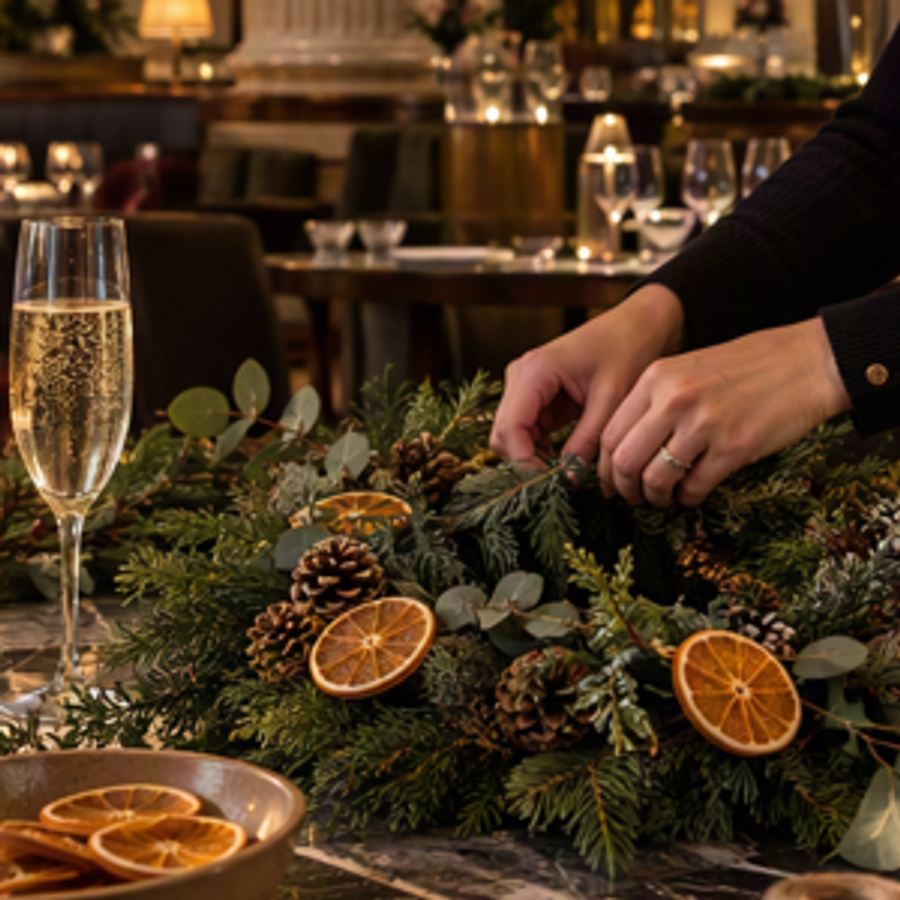 Christmas Wreath Making Workshop at RBG Liverpool