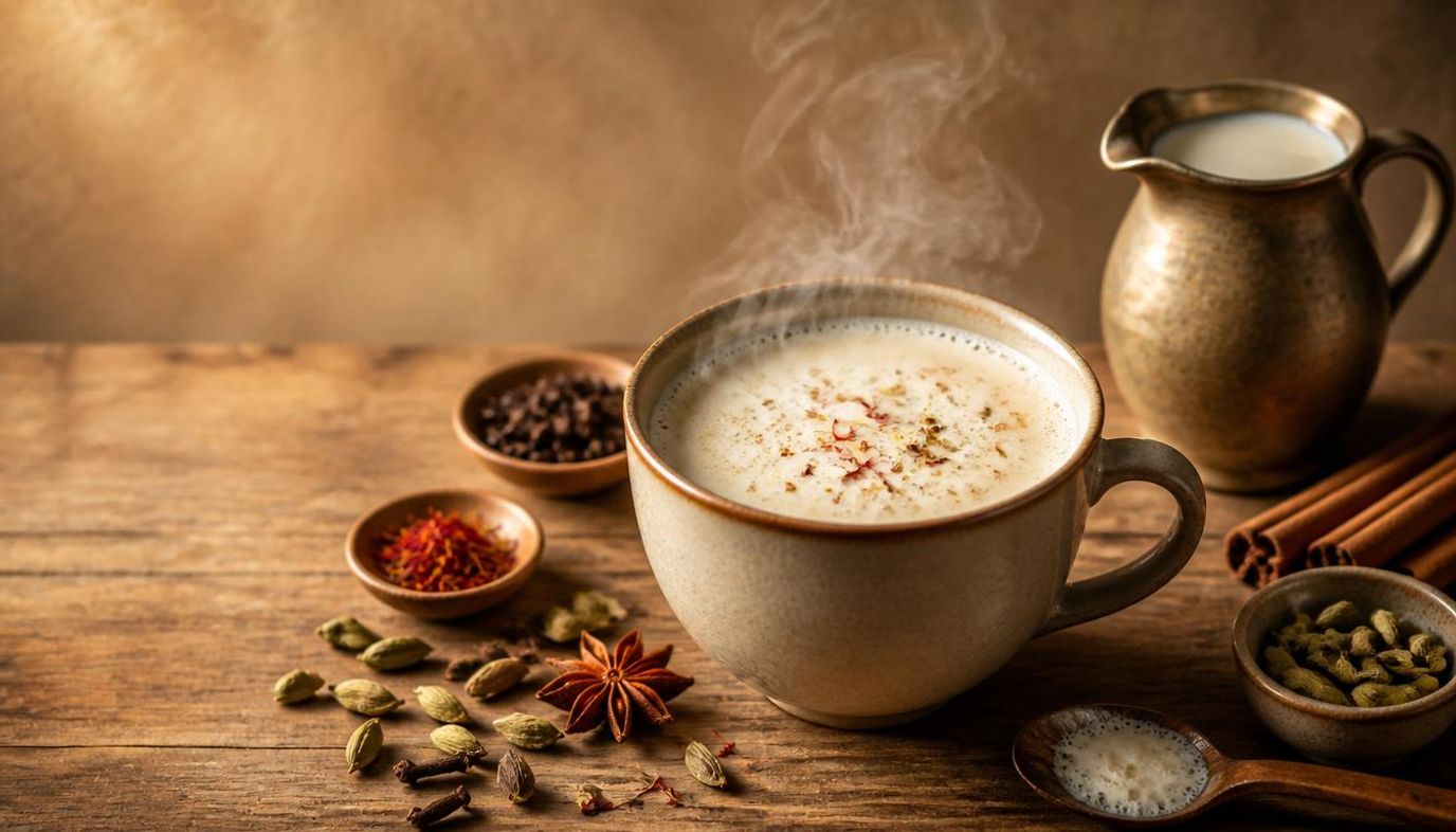 Masala Doodh: The Spiced Milk Tradition
