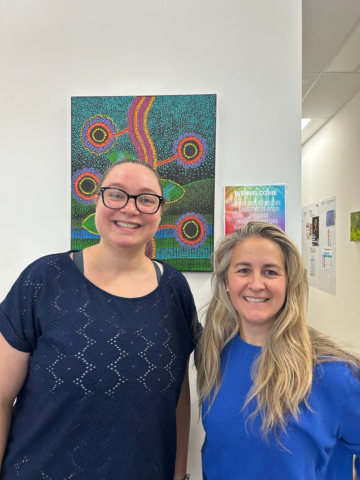 Social worker Tracey (left) & NP Letty (right)