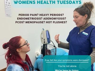 Womens health Tuesdays