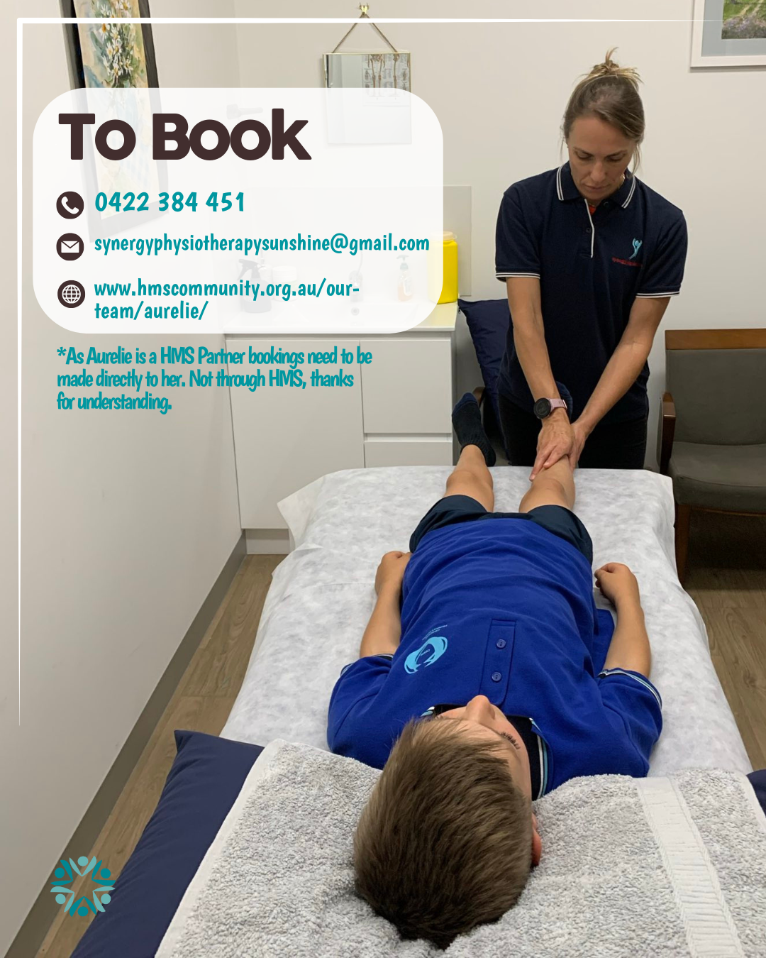 woman adjusting a kids ankle