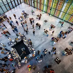 the Venture startup competition event.