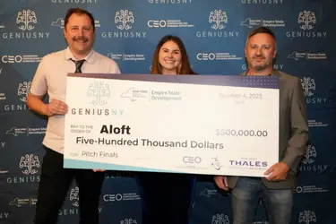 Startups in the GENIUS NY accelerator program working on UAS and robotics technology.