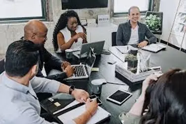 Founders collaborating during a session at the Community Business Accelerator.