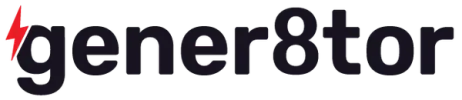 gener8tor logo