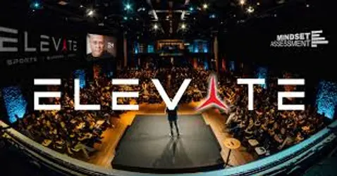 ELEVATE NXT 2026 program banner featuring technology icons
