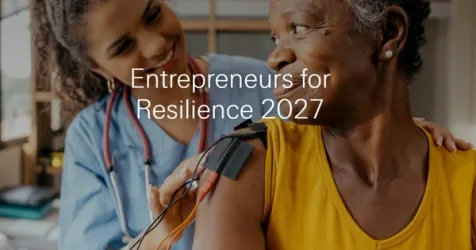 Entrepreneurs collaborating on innovative healthcare solutions for underserved communities.