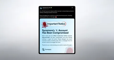 Nigerian Fintech Sycamore Reports X Account Compromise