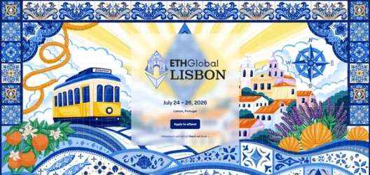 Builders collaborating at the ETHGlobal Lisbon 2026 hackathon.