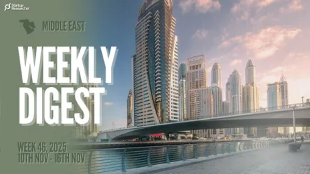 Startup Researcher - Middle East: Week 46, 2025