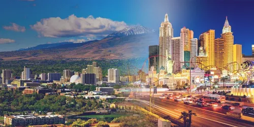 Founders collaborating on sustainable energy solutions at the Electrify Nevada Accelerator.