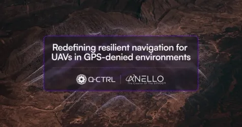 ANELLO and Q-CTRL Partner on Quantum Navigation Solution