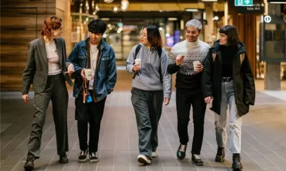 Founders collaborating at the RMIT ReLaunch Pre-Accelerator program.