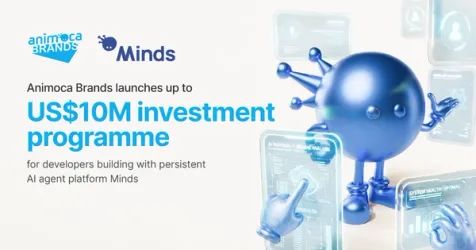 Animoca Brands to Invest $10M in Startups Building on Minds AI Platform