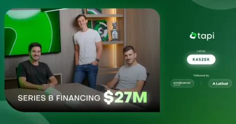 Fintech Tapi Secures $27 Million Series B Led by Kaszek