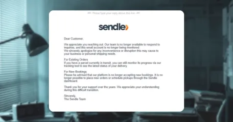 Sendle Halts Operations Amid Parent Company Financial Crisis