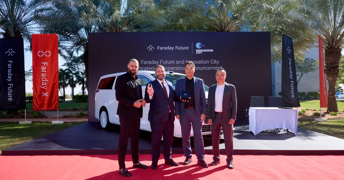 Faraday Future and RAK DAO signed an MoU