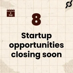 Africa startup deadlines: 8 programs close Sep 7-12 2025