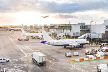 An innovative technology solution being tested in the busy environment of Glasgow Airport.