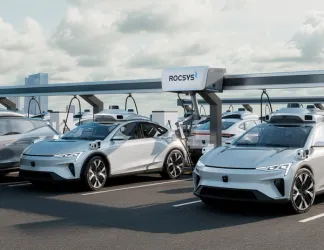 Rocsys Secures $13M to Roll Out M1 Hands-Free Charging for Robotaxis