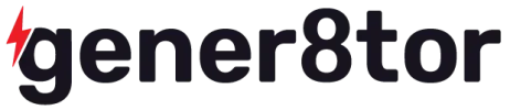 gener8tor logo
