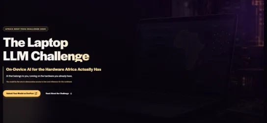 Africa Deep Tech Challenge 2026: The Laptop LLM Challenge