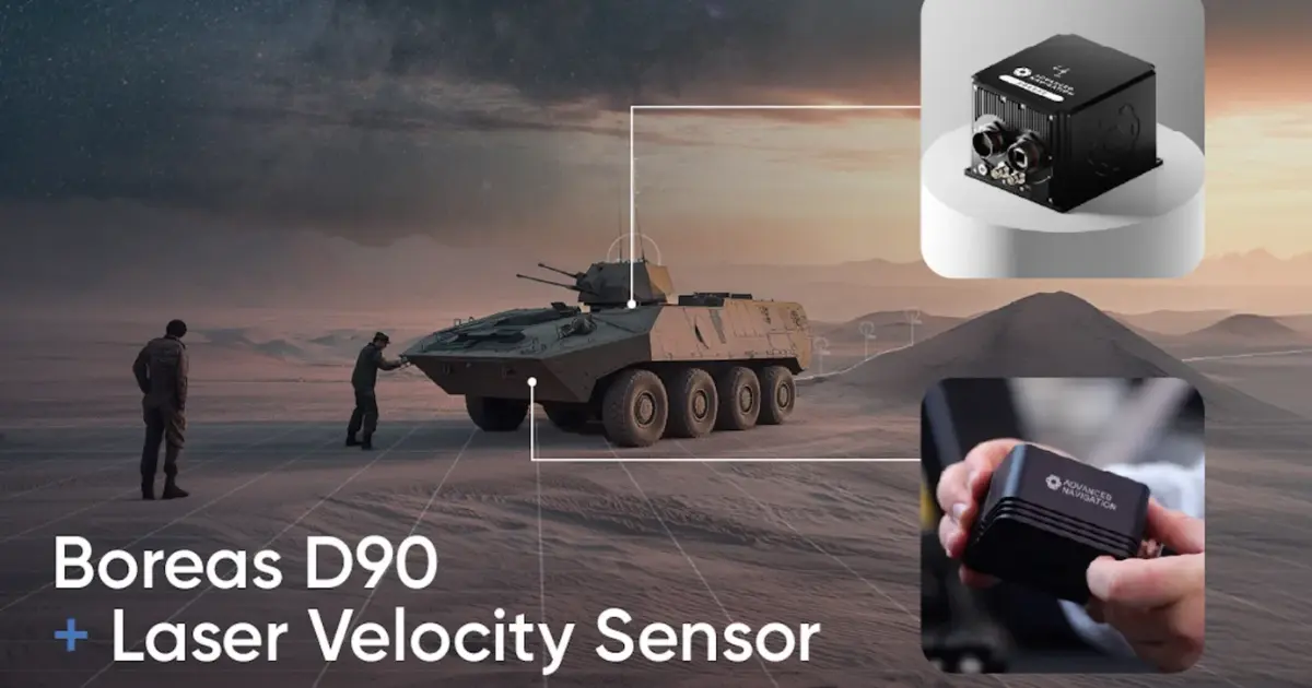 Advanced Navigation demonstrated its Boreas D90 system in a U.S. Army trial