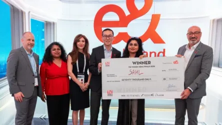 Female entrepreneurs pitching at the TiE Women Global Pitch Competition