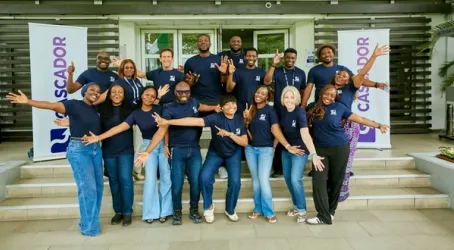 A cohort of diverse, growth-stage founders from Africa engaged in a workshop.