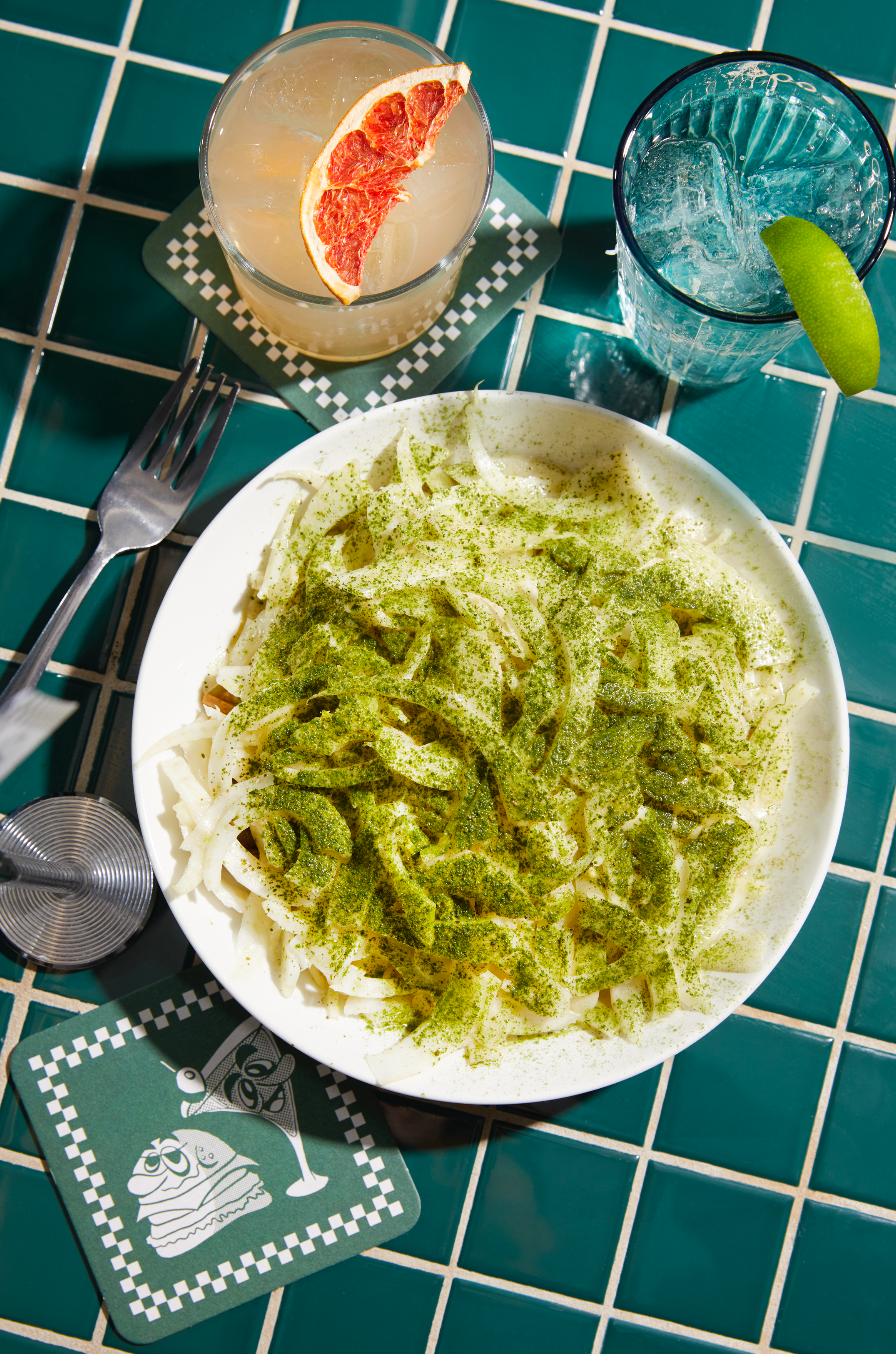 Fennel Salad on Green