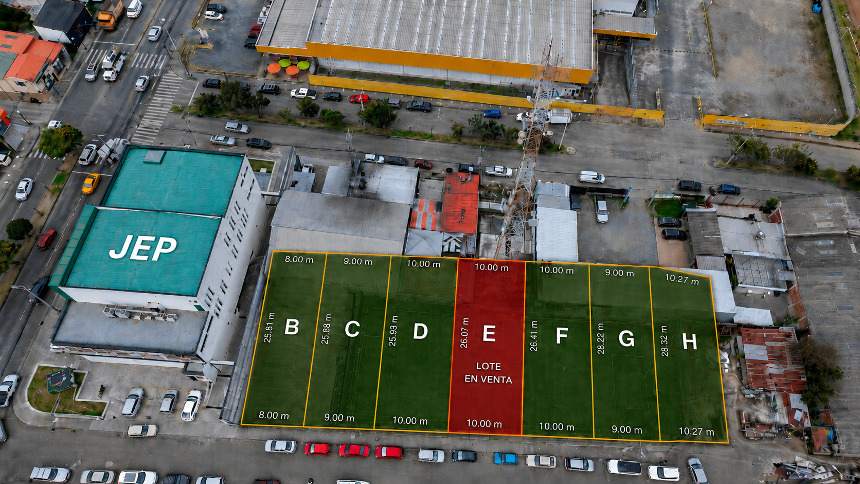 Terreno 195 m² en Monay · Sector Av. González Suárez — fotografía 2