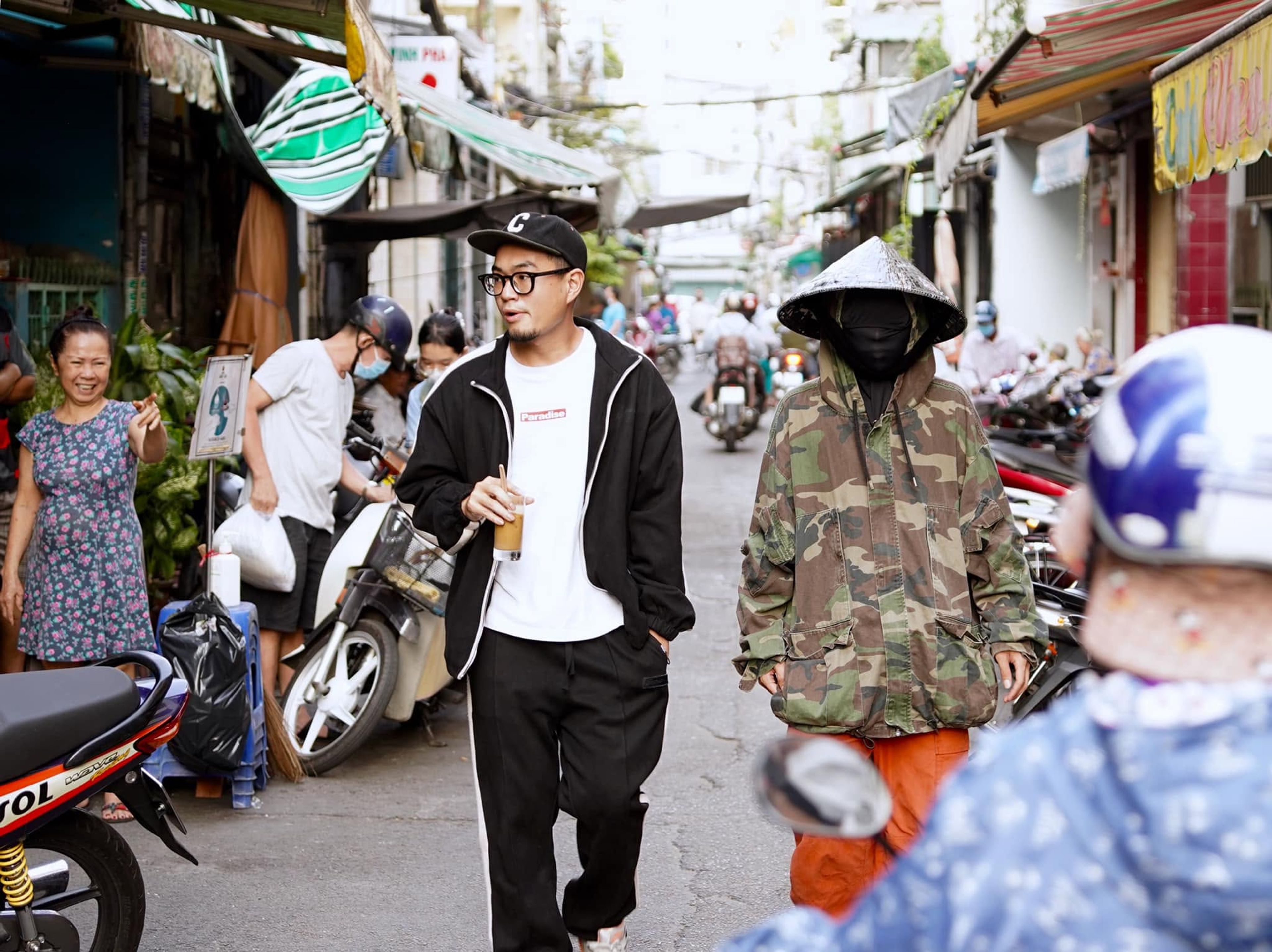 Cam and Black Po in Saigon