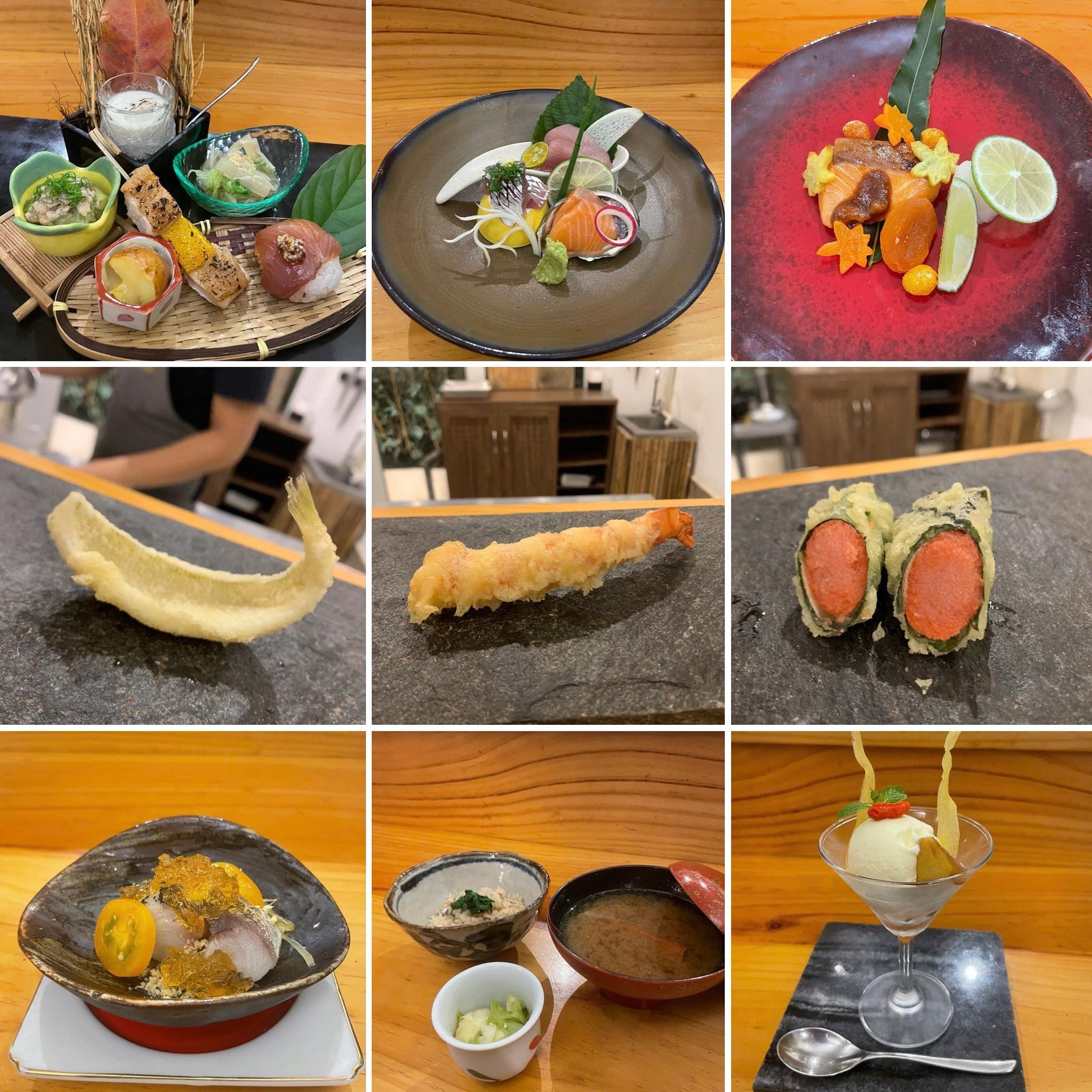 kaiseki hanabi tempura japanese omakase restaurant hcmc saigon vietnam 