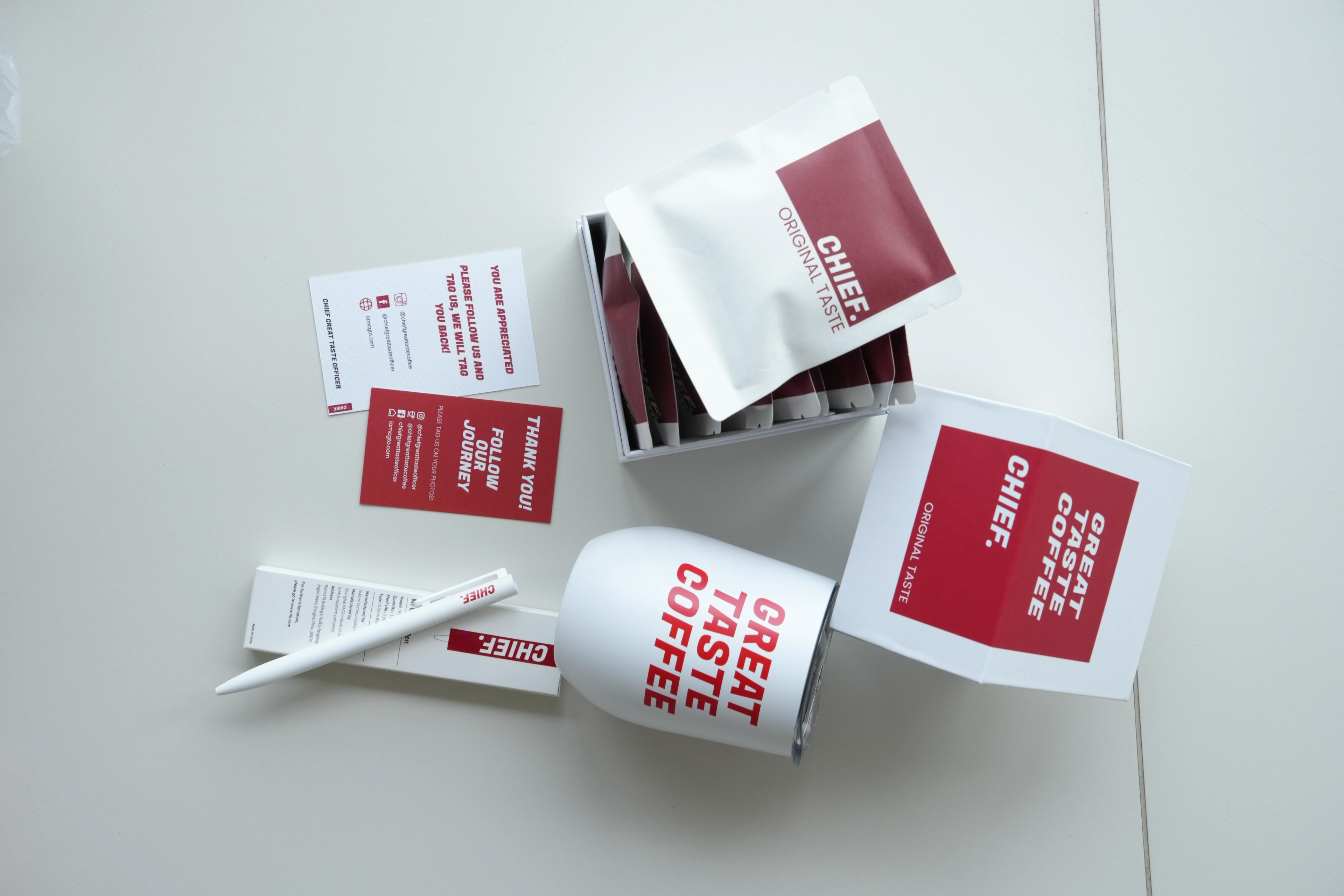 CHIEF merchandise coffee