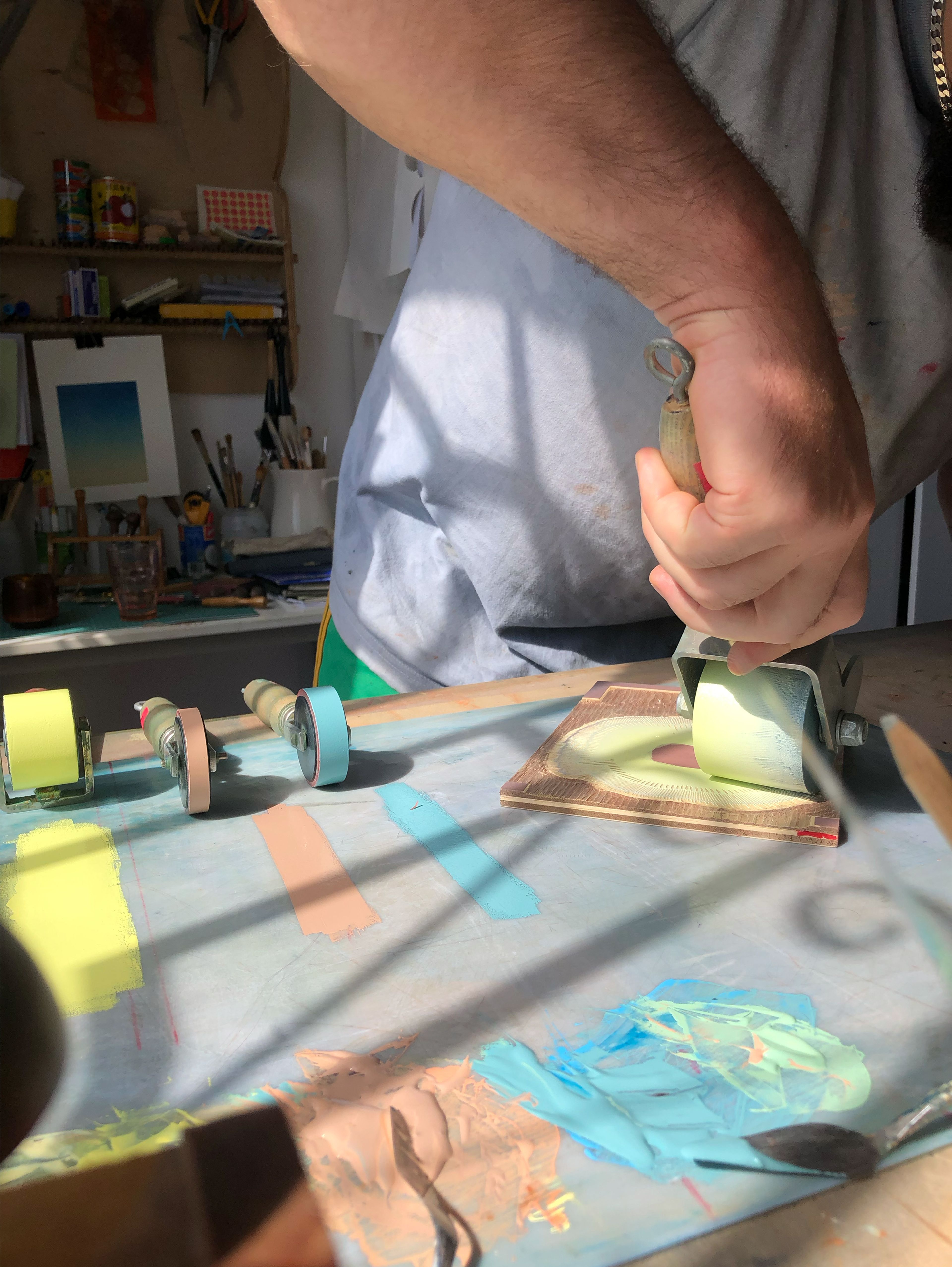 Ruairi working 