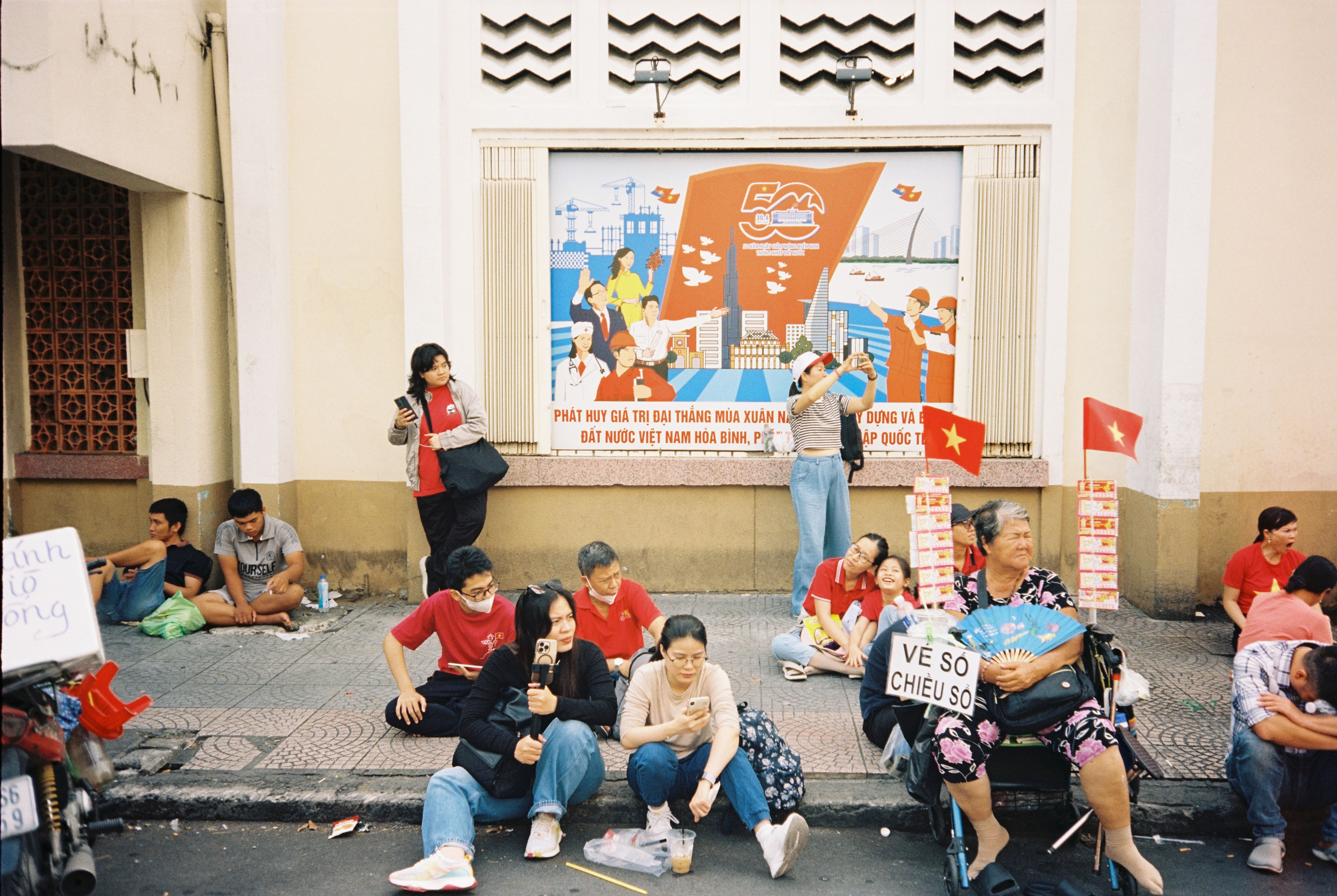 saigon reunification parade poster 