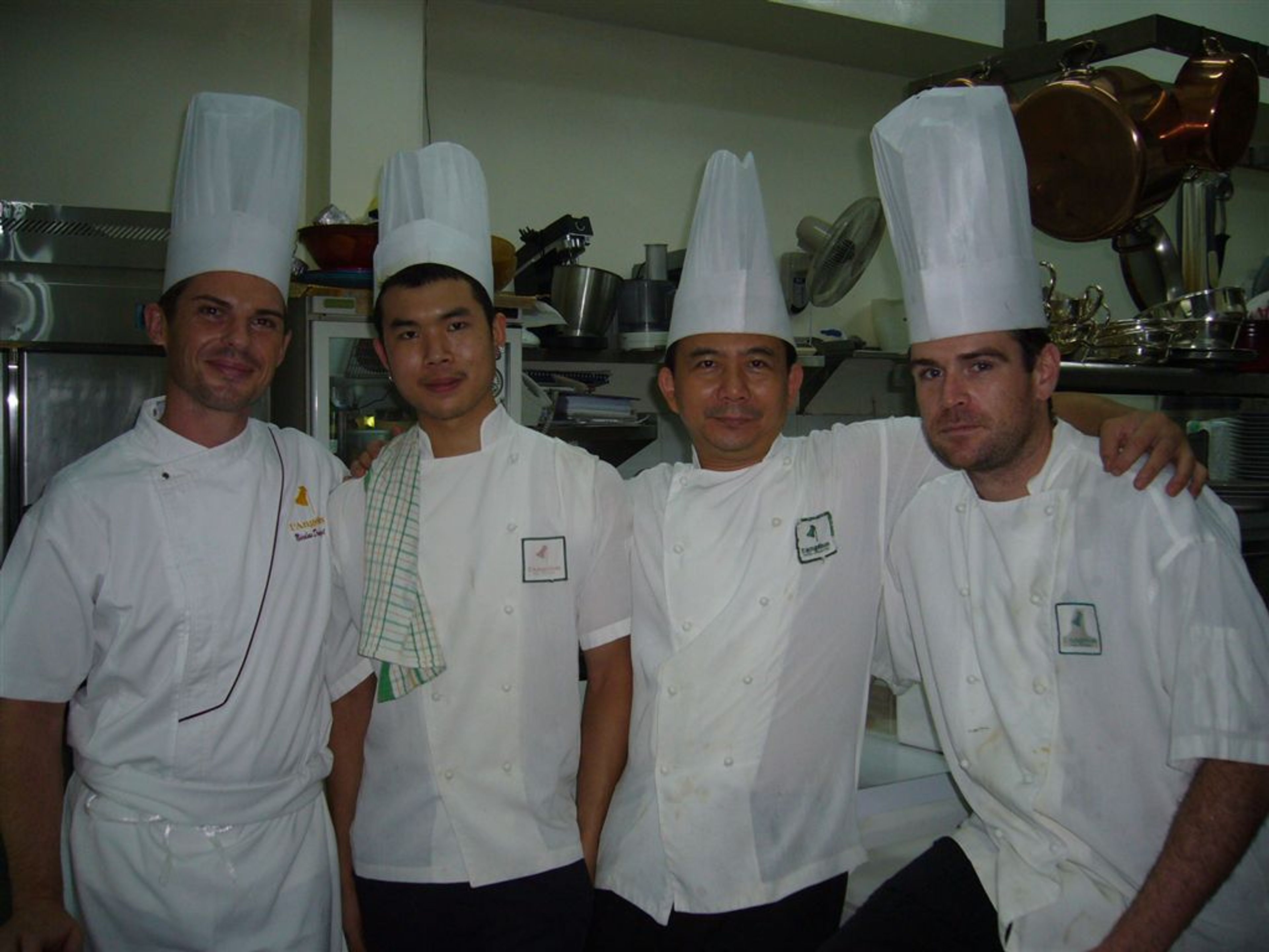 chef cooking french malaysian