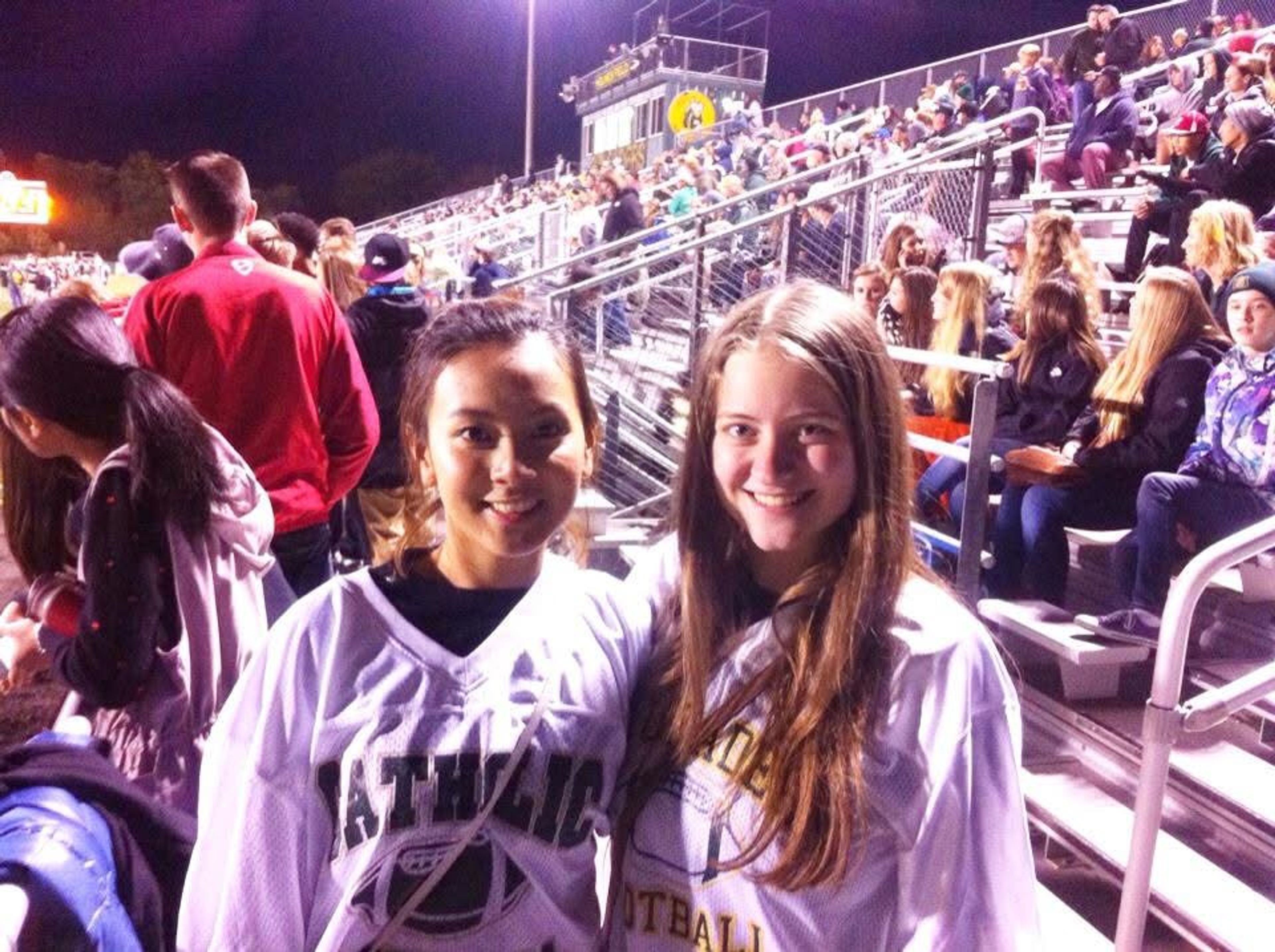 Van's first football game