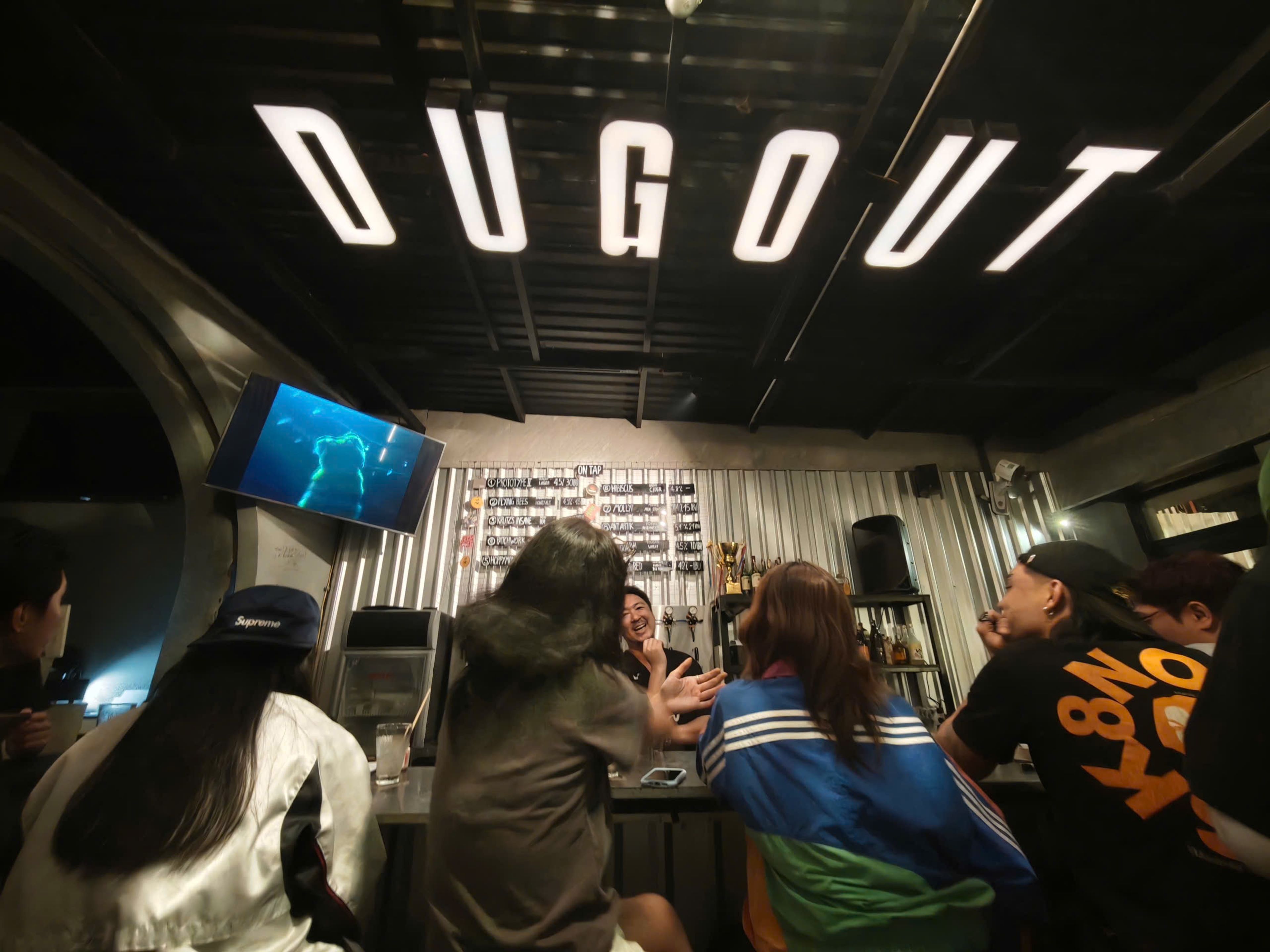 dugout bar pvc