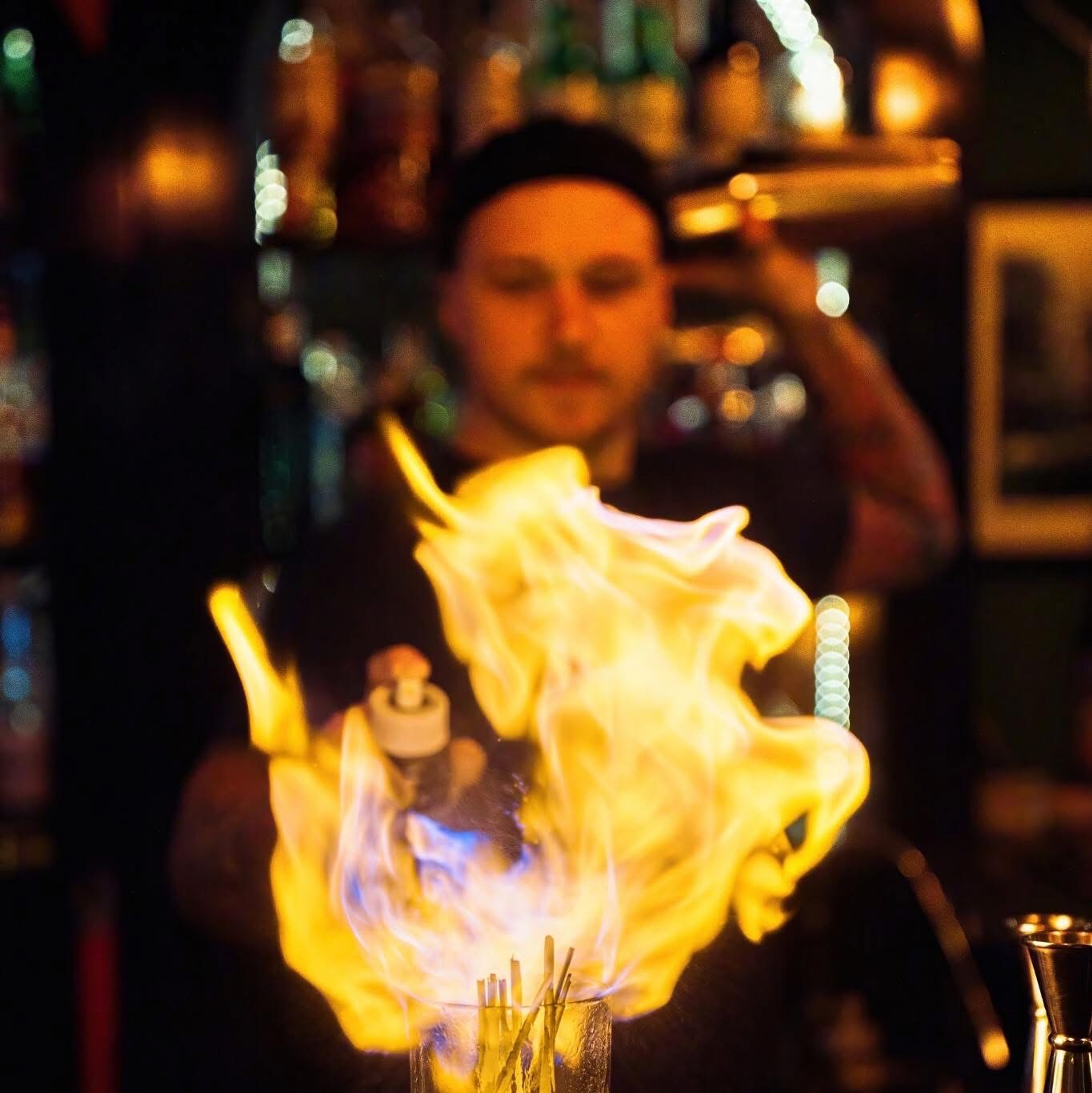 cocktail fire drinks saigon hcmc