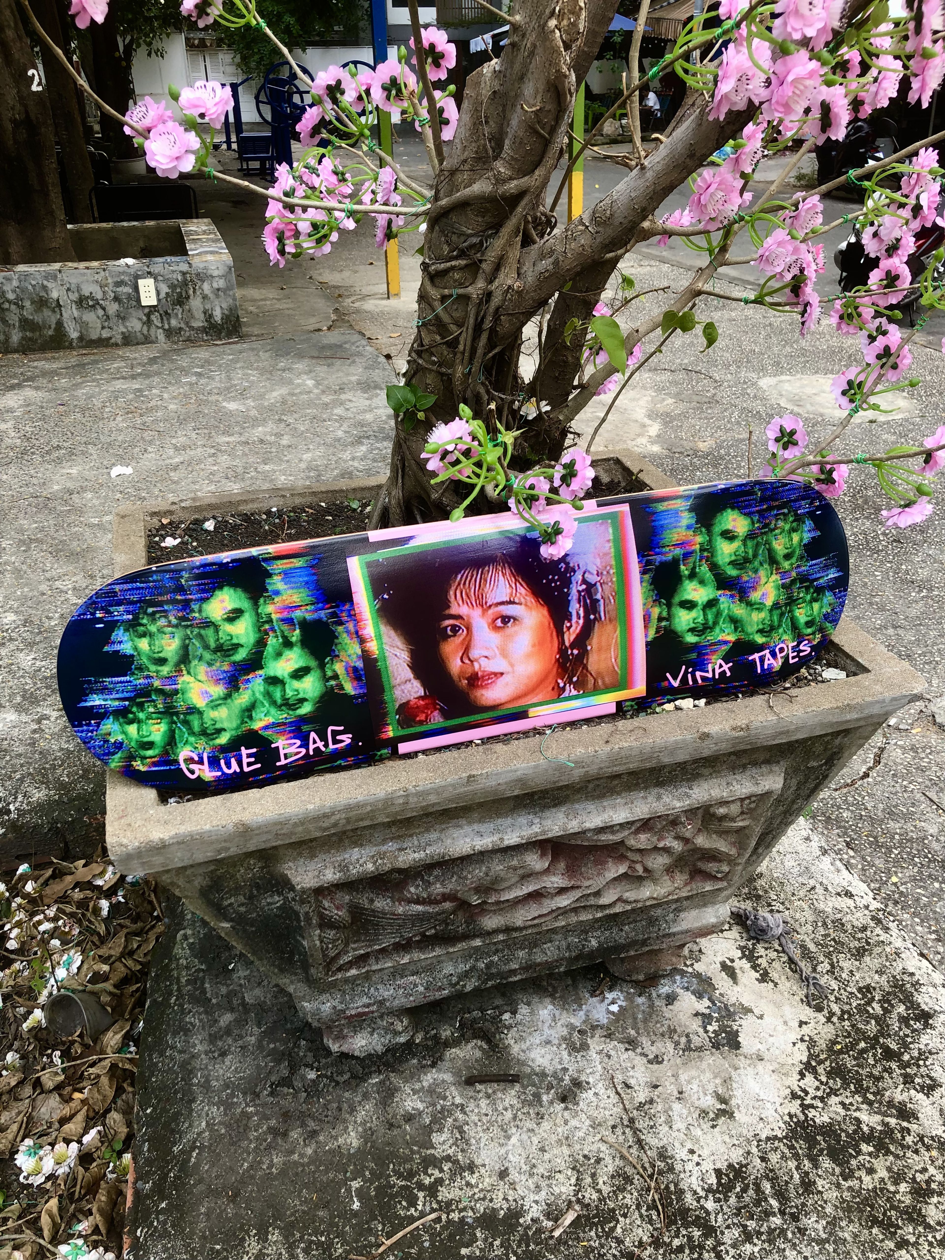 skateboard vietnam glue bag vina tapes