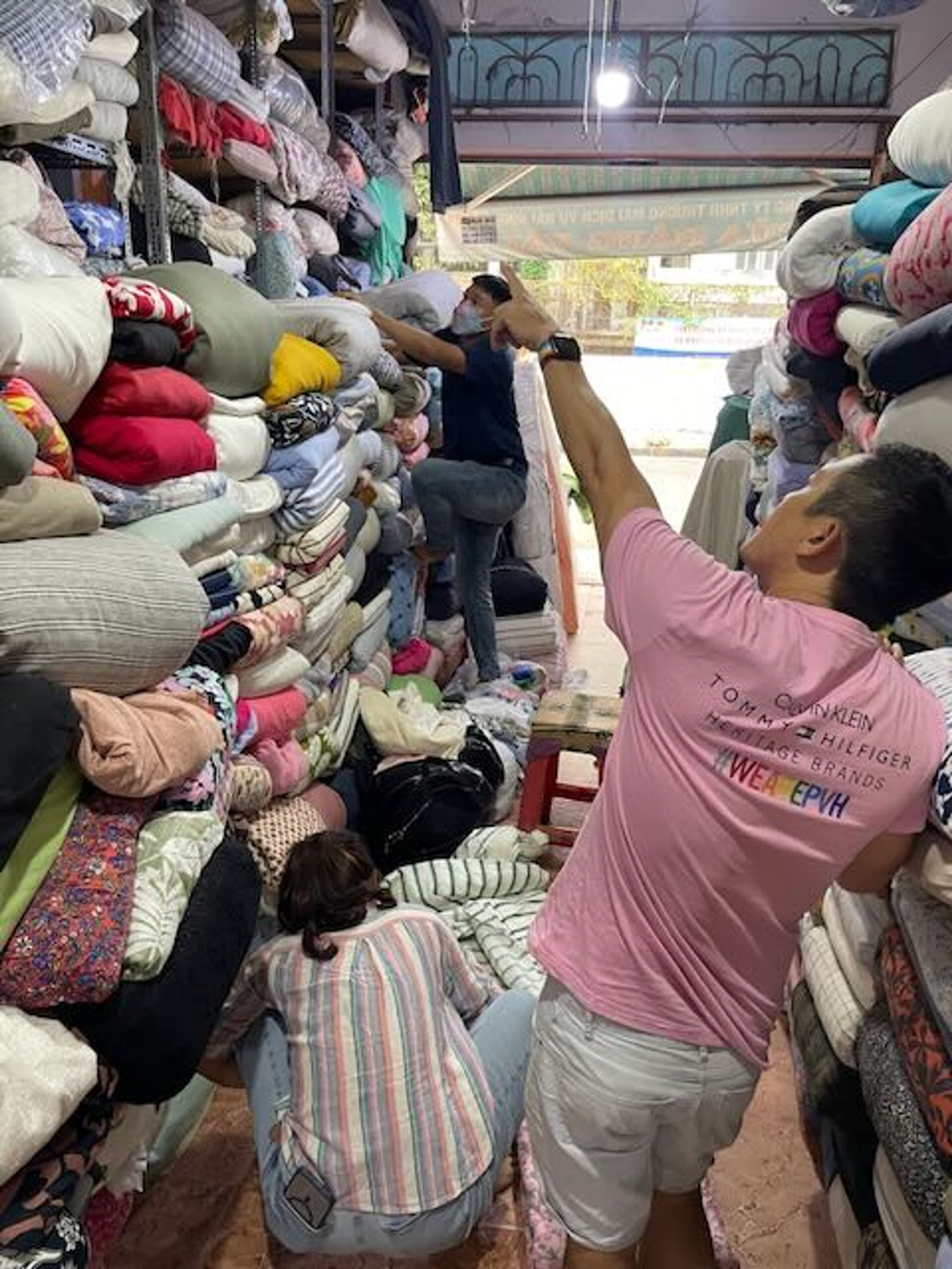 deadstock fabric hunting