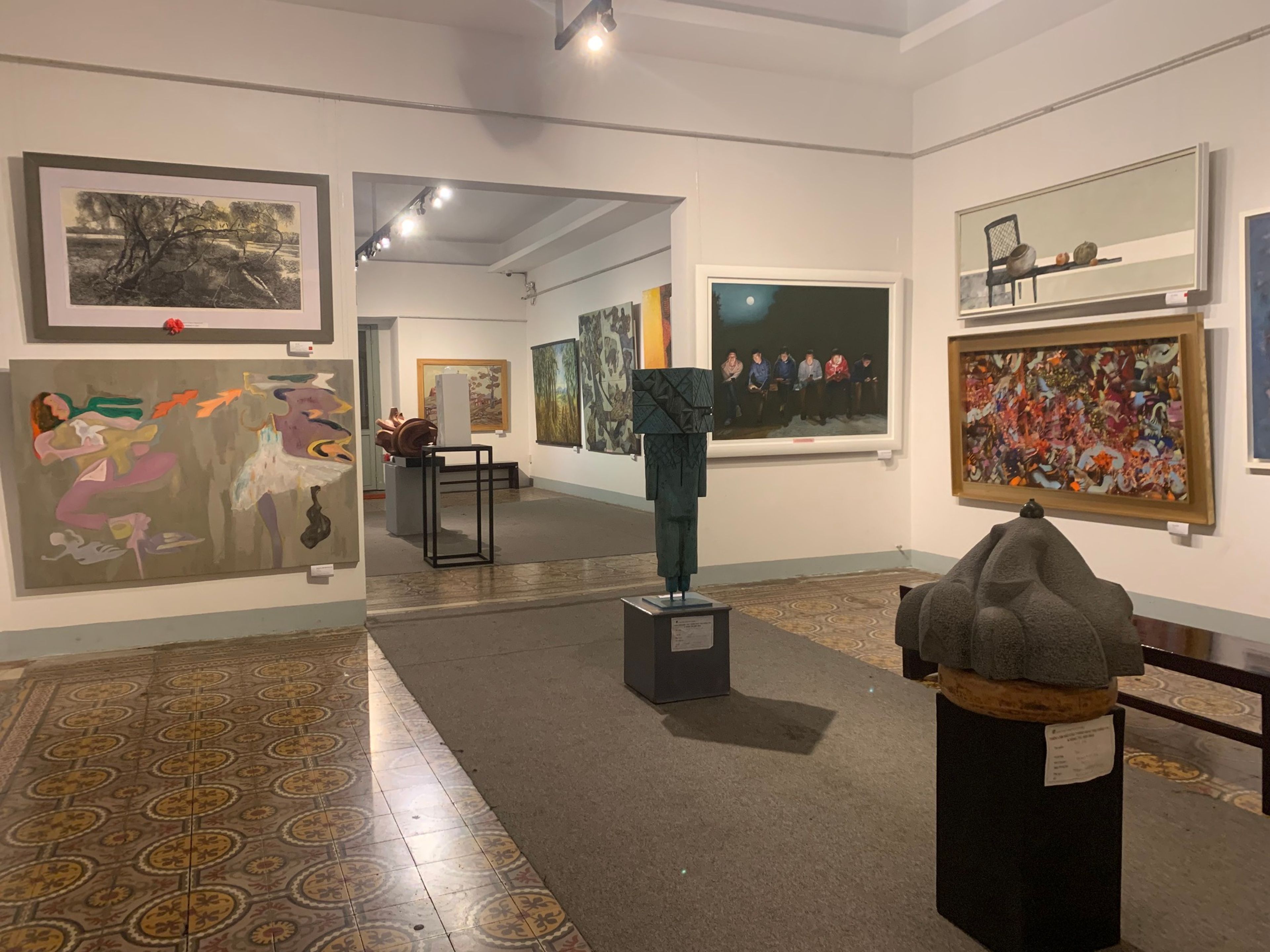 fine arts museum art gallery HCMC Saigon Vietnam