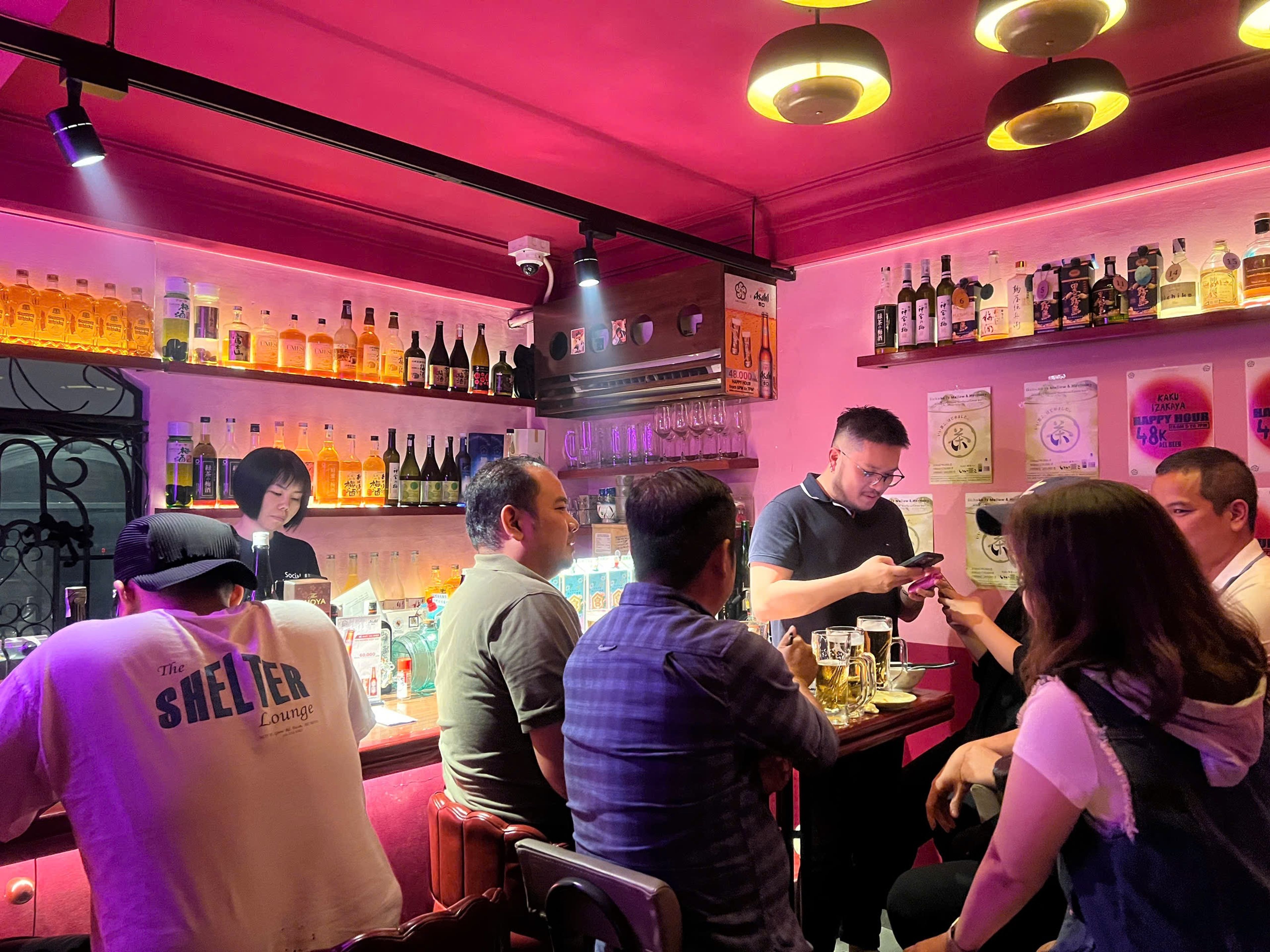 neon night out saigon hcmc vietnam