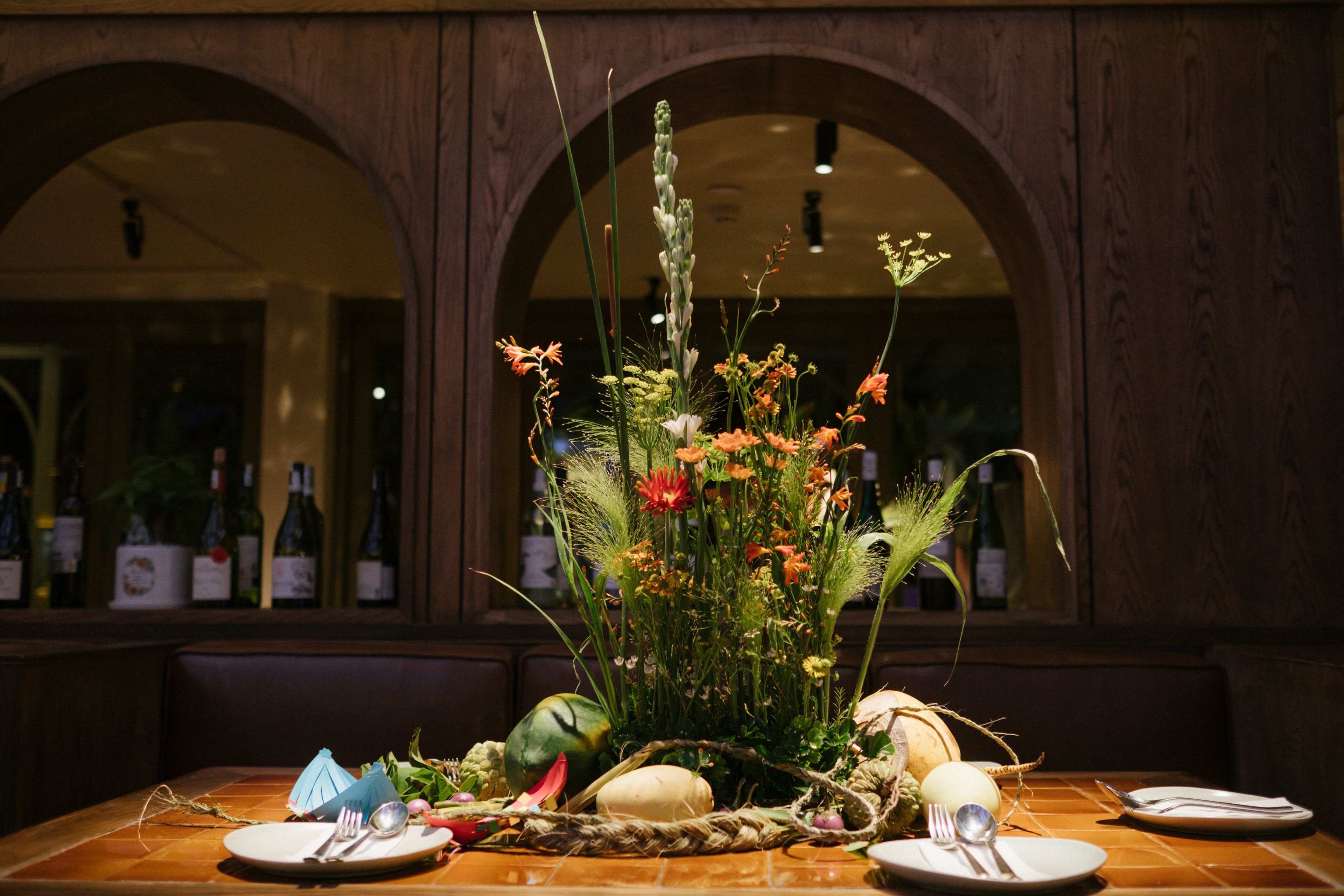 flowers display saigon vietnam